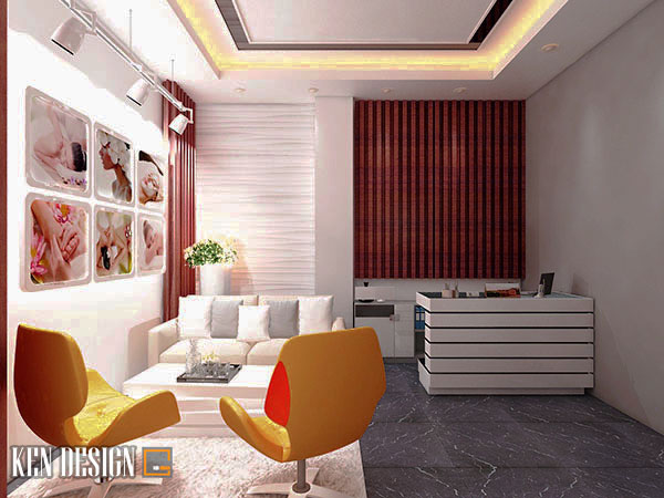 thiết kế spa nhỏ
